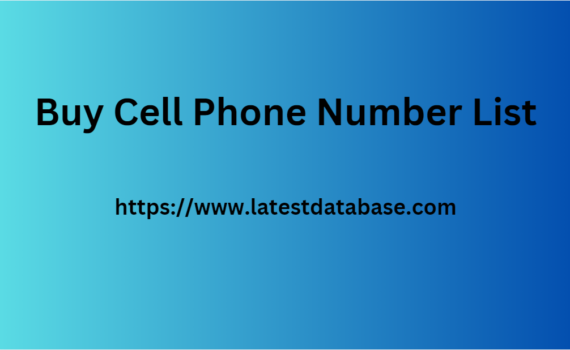 Buy Cell Phone Number List