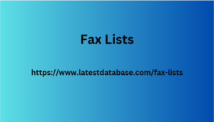 Fax Lists