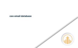 ceo email database