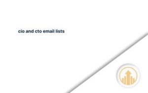 cio and cto email lists