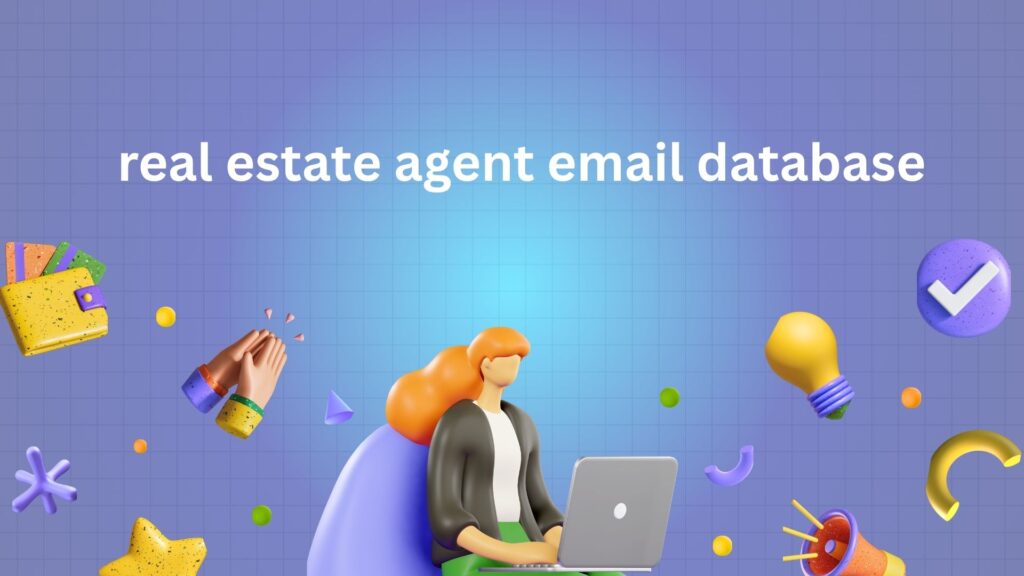 real estate agent email database