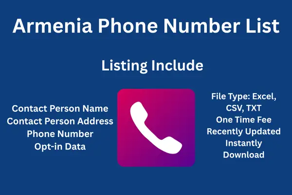 Armenia whatsapp number list