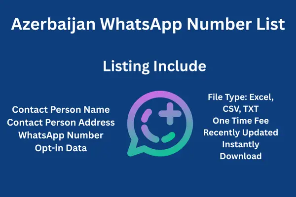 Azerbaijan whatsapp number list