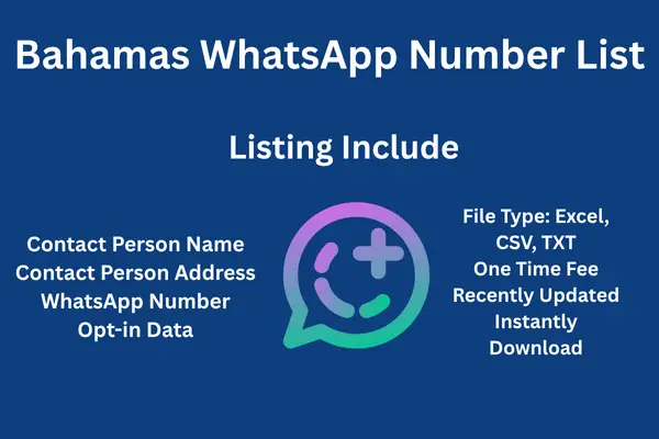 Bahamas whatsapp number list