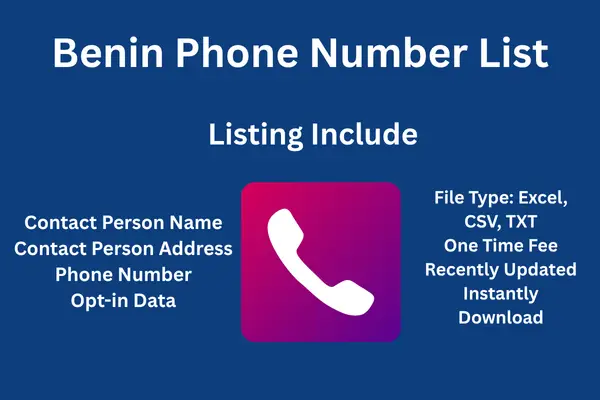 Benin phone number list