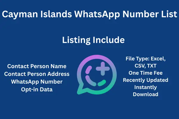 Cayman Islands whatsapp number list