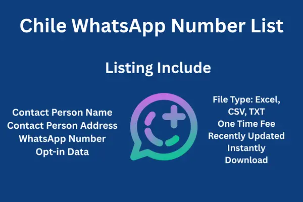 Chile whatsapp number list