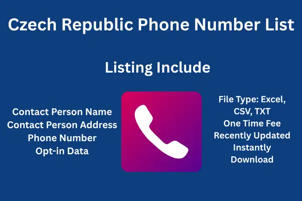 Czech Republic phone number list