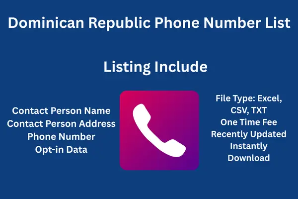 Dominican Republic phone number list