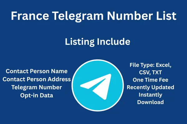 France telegram number list