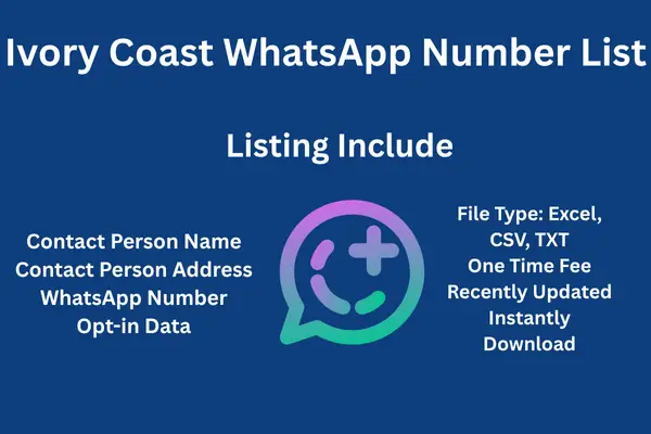 Ivory Coast whatsapp number list