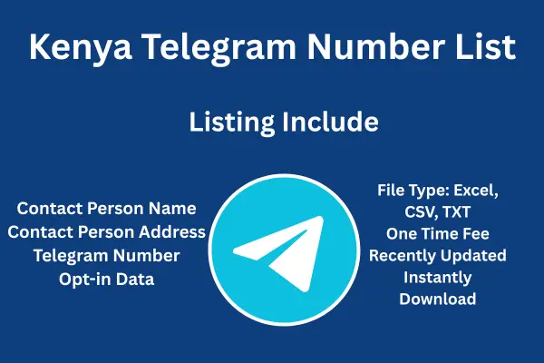 Kenya telegram number list