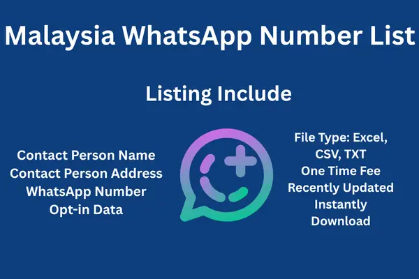 Malaysia whatsapp number list