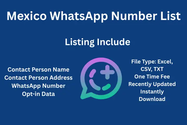 Mexico whatsapp number list