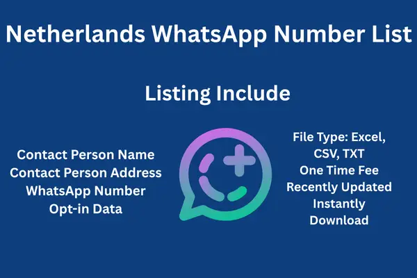 Netherlands whatsapp number list