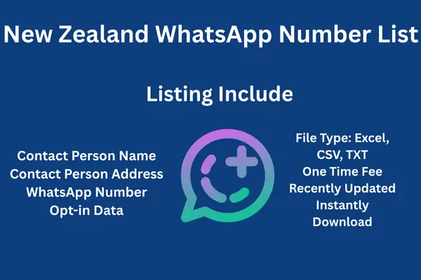 New Zealand whatsapp number list