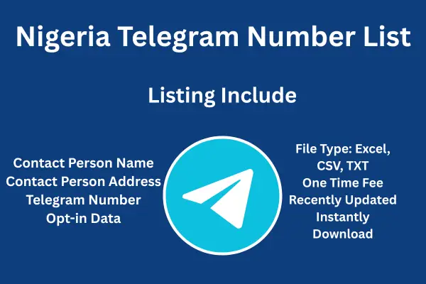 Nigeria telegram number list