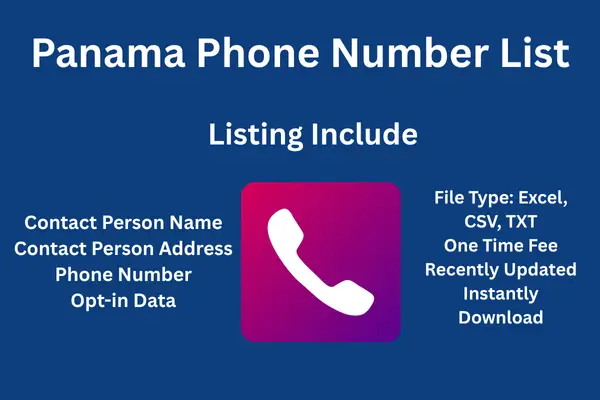 Panama phone number list