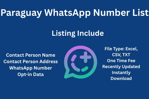 Paraguay whatsapp number list