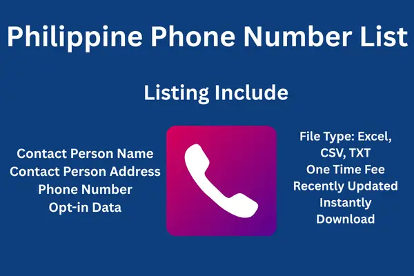 Philippine phone number list