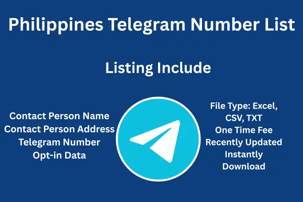 Philippines telegram number list