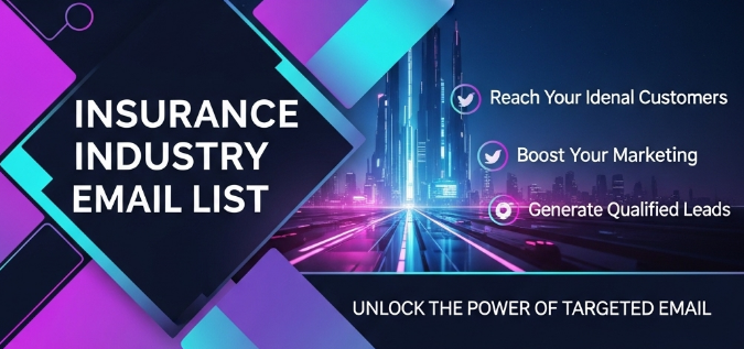 insurance industry email list