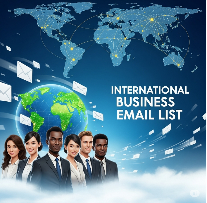 international business email list