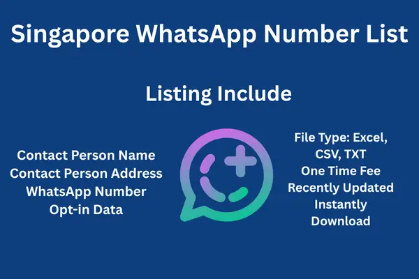 Singapore whatsapp number list