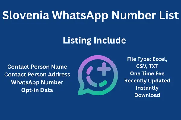 Slovenia whatsapp number list