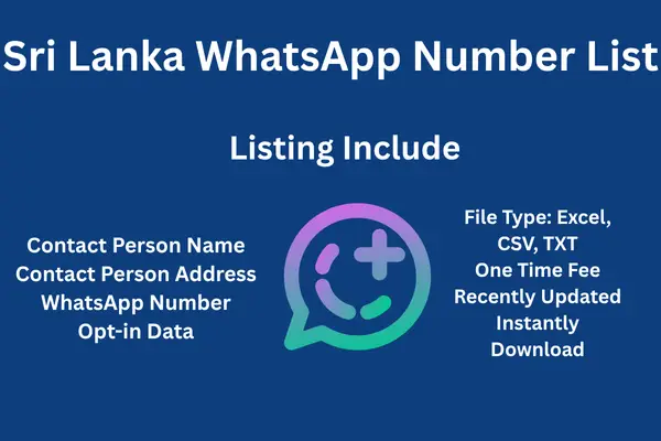 Sri Lanka whatsapp number list