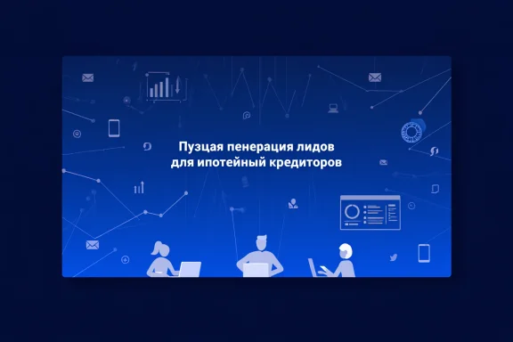 Лучшая генерация лидов для ипотечных кредиторов